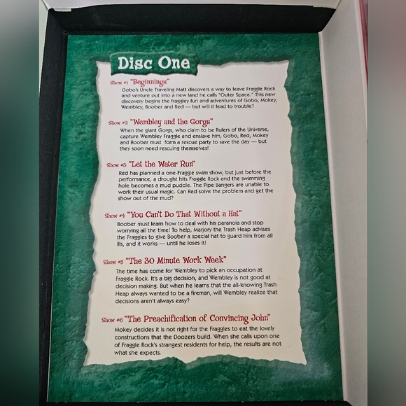 FRAGGLE ROCK Jim Henson Complete 1st Season Box Set - Picture 3 of 10